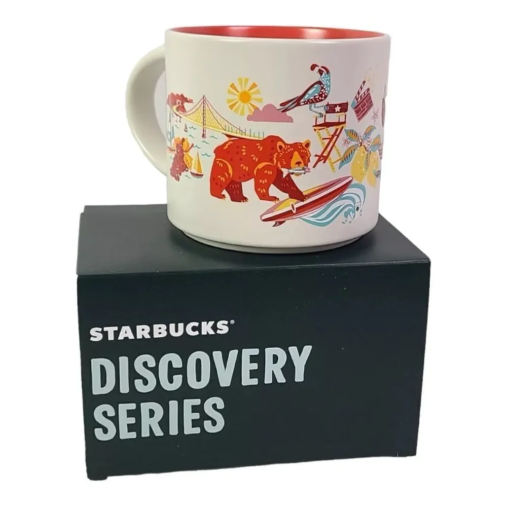 Starbucks California STARBUCKS CALIFORNIA DISCOVERY SERIES COFFEE CUP MUG 14 OZ